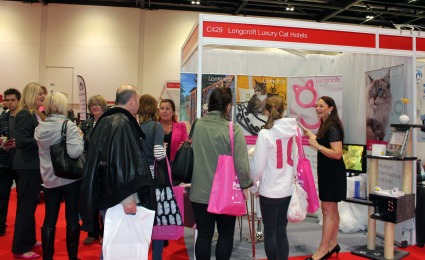 Longcroft visitors at London Pet Show 2015